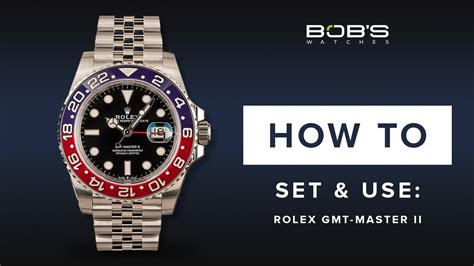 how to use the gmt function on rolex|rolex setting date and time.